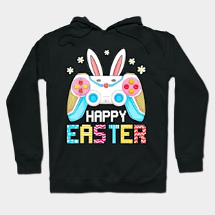 Easter Gamer Bunny Rabbit Video Game Boys Kids Gaming Hoodie